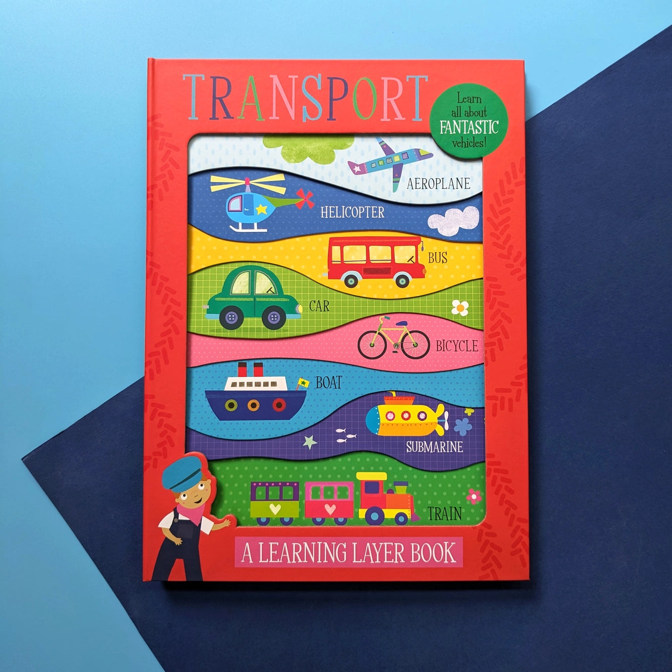 Learning Layer Board Book - Transport