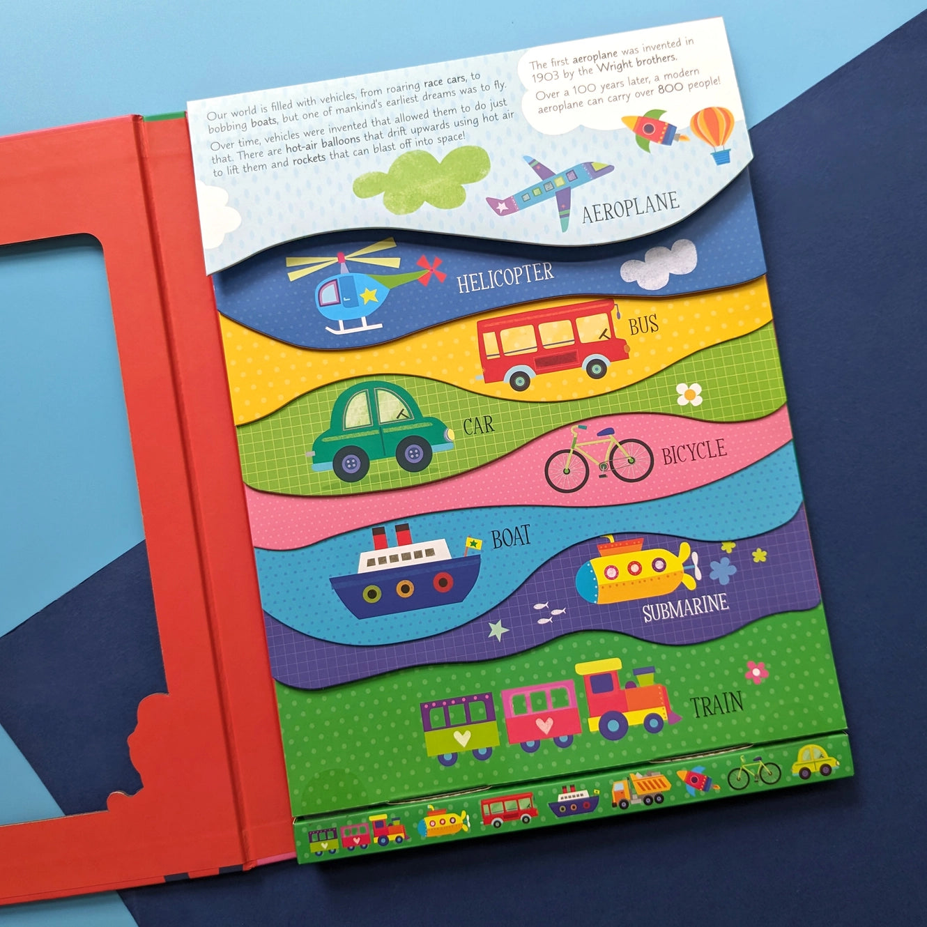 Learning Layer Board Book - Transport