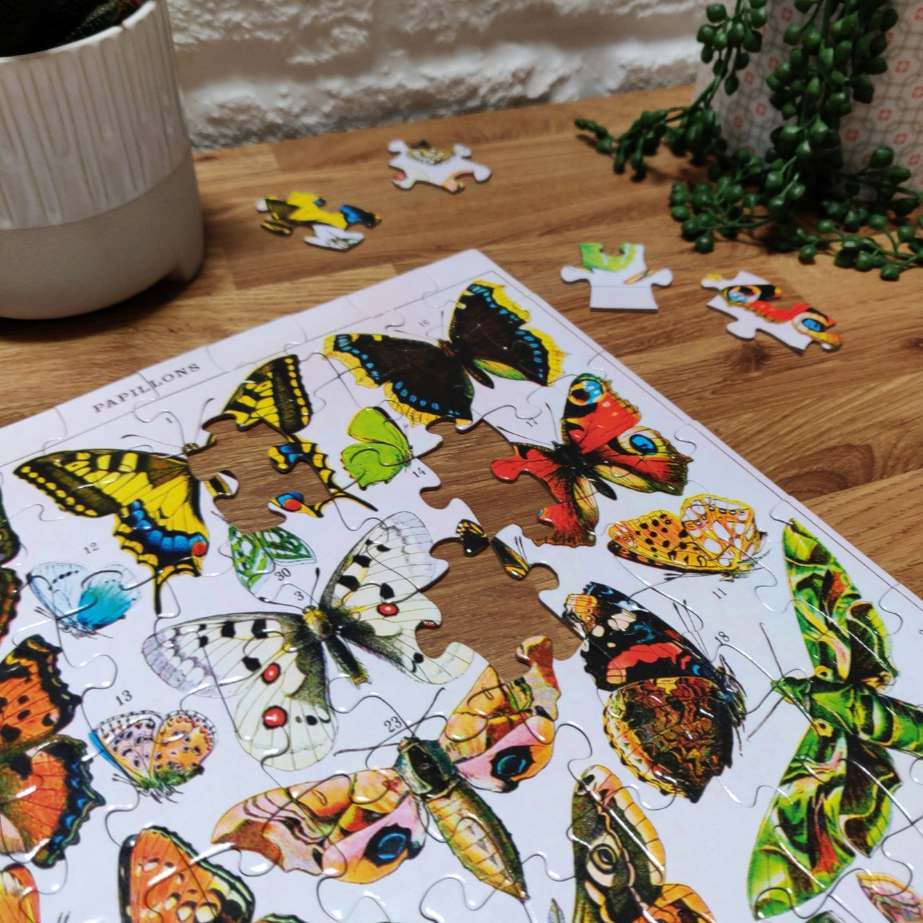 100 Piece Jigsaw - Vintage Butterflies