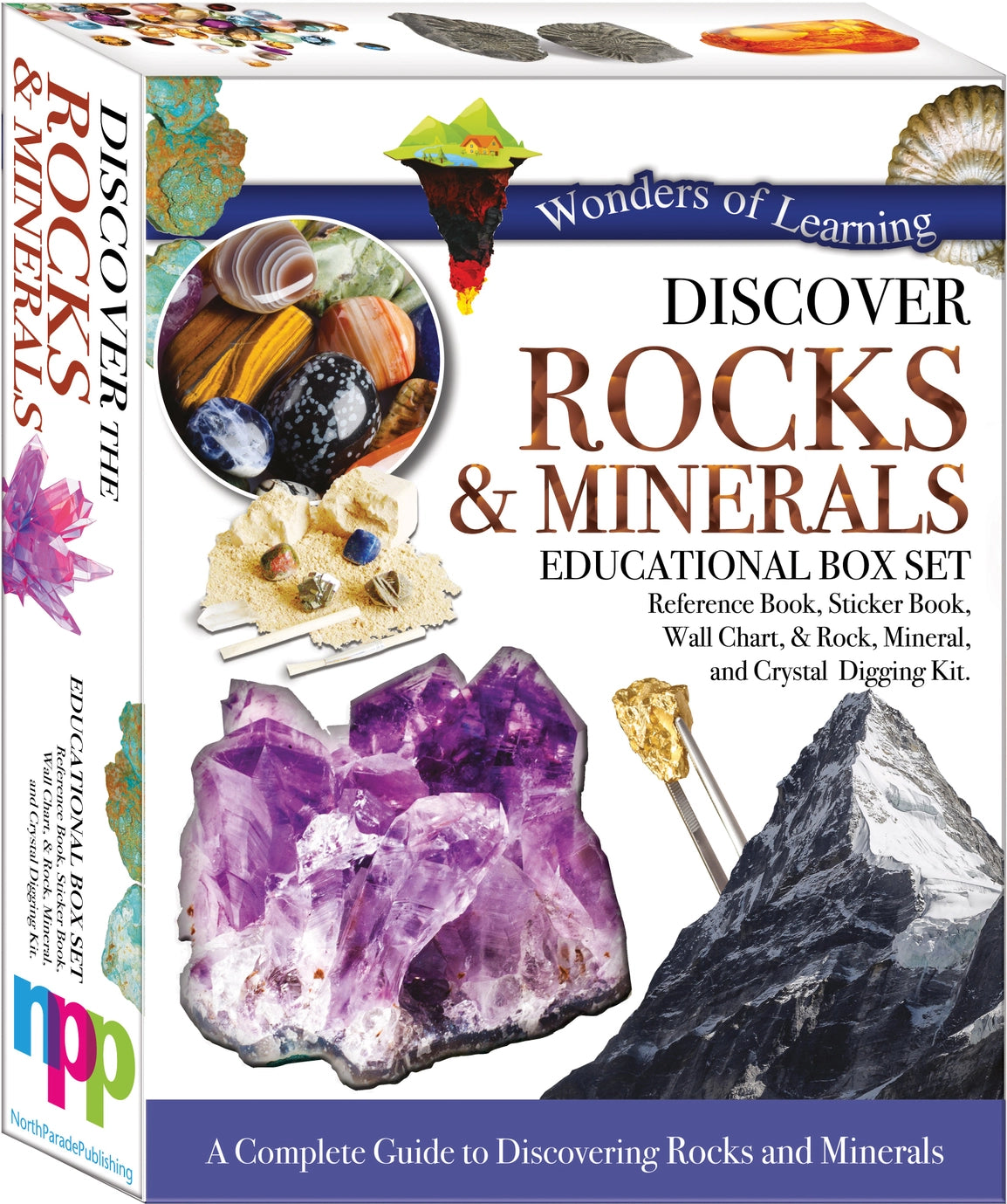 Discover Rocks & Minerals Educational Box Set