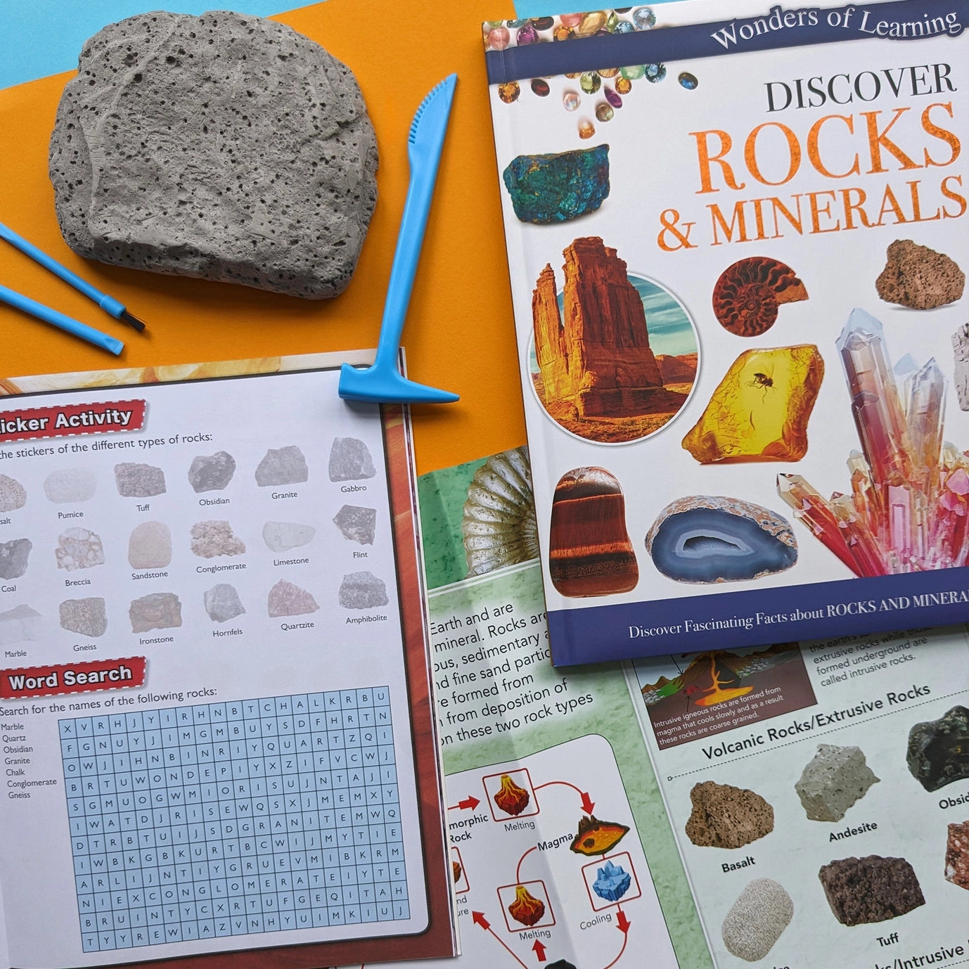 Discover Rocks & Minerals Educational Box Set