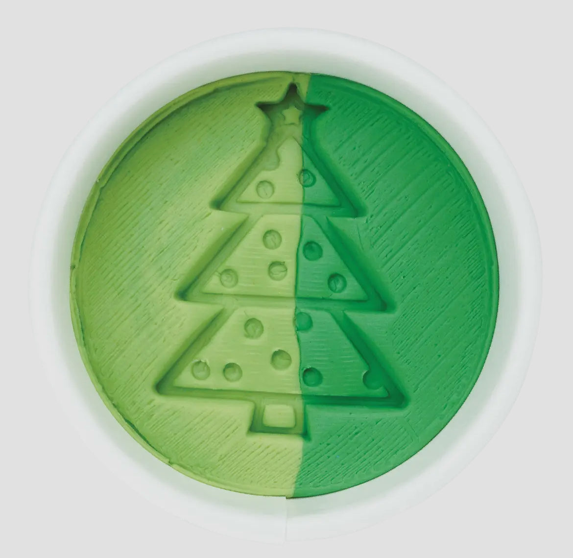 Holiday Play dough. Santa, Snowflake, christmas tree