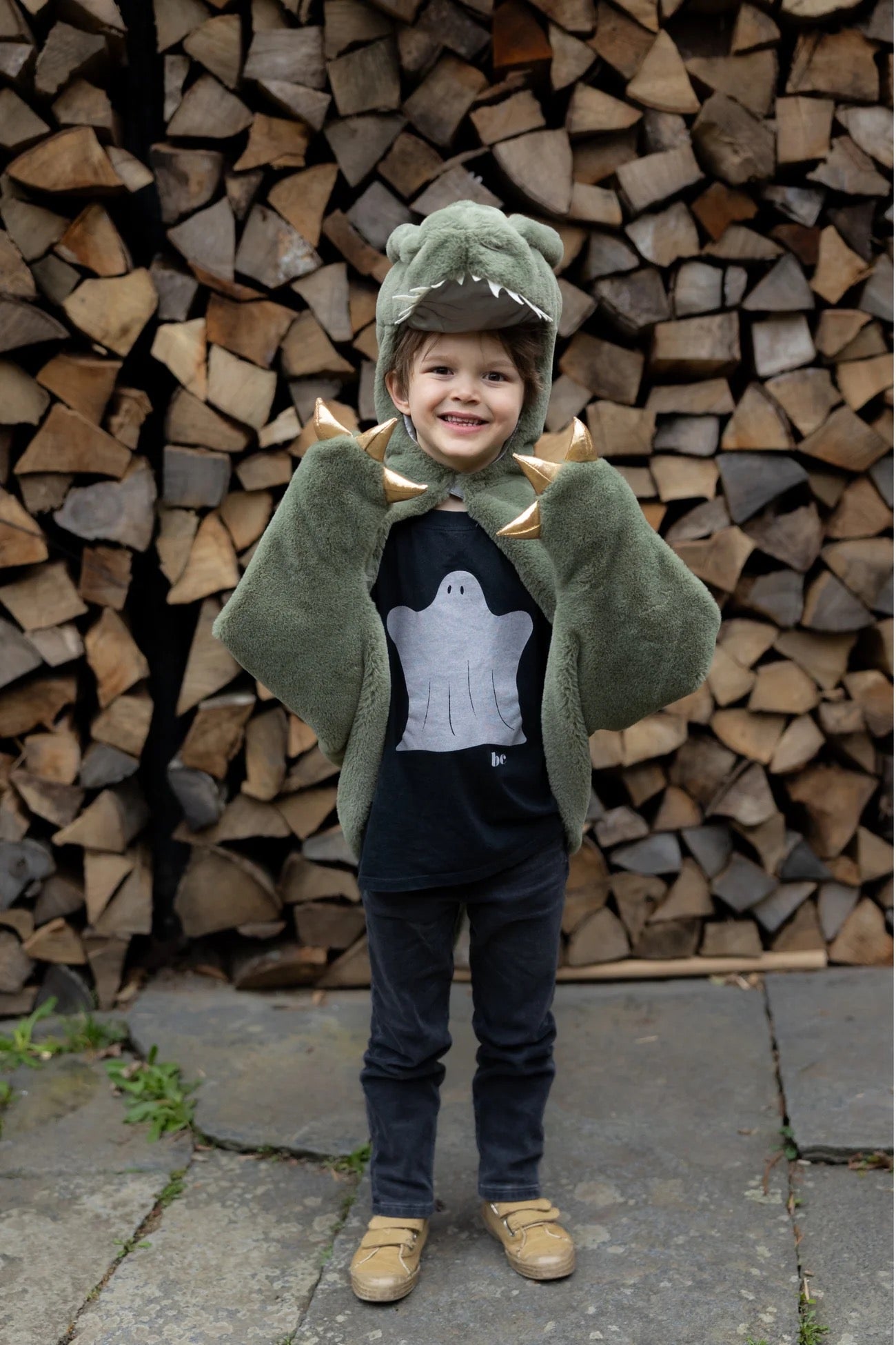 T-Rex Cuddle Cape - Green
