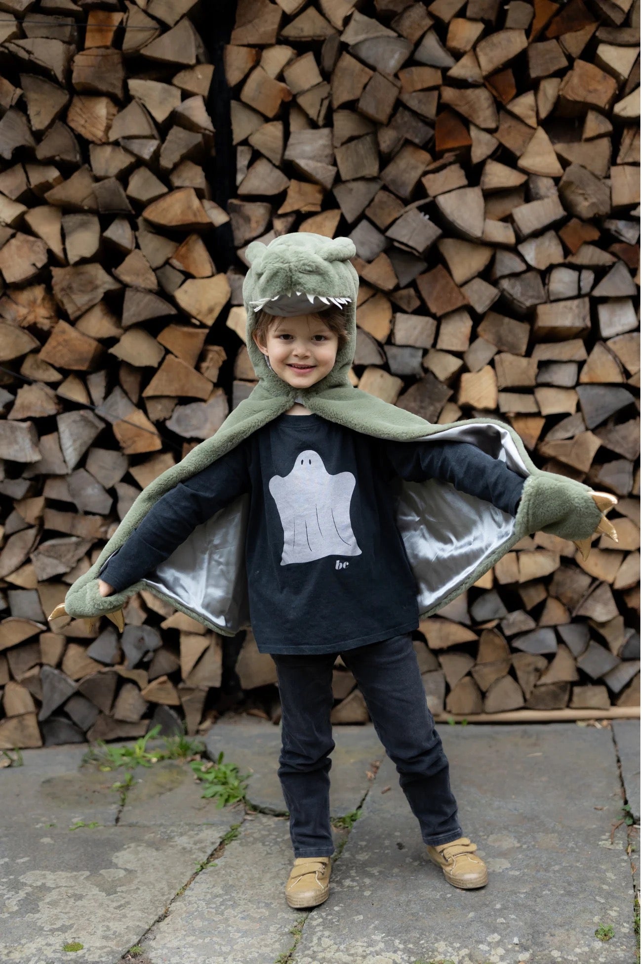 T-Rex Cuddle Cape - Green