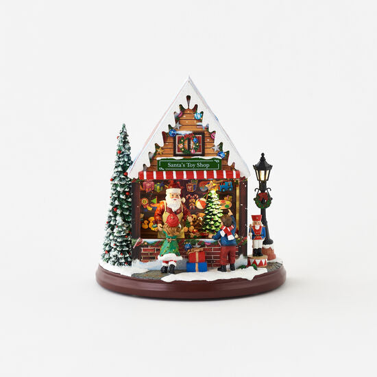 Animated Musical Toy Shop w/Lights
