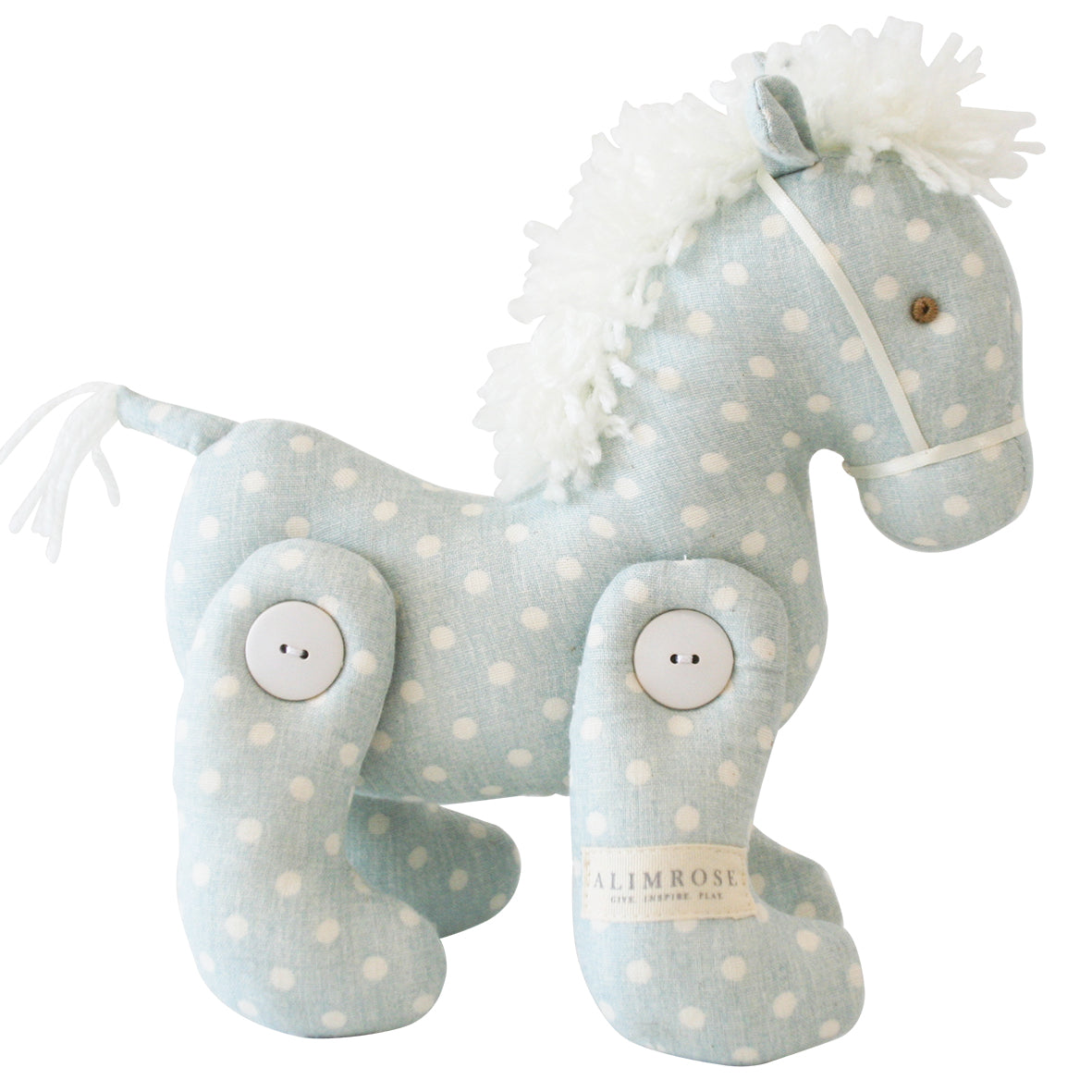 Jointed Pony - Poka Dot Blue