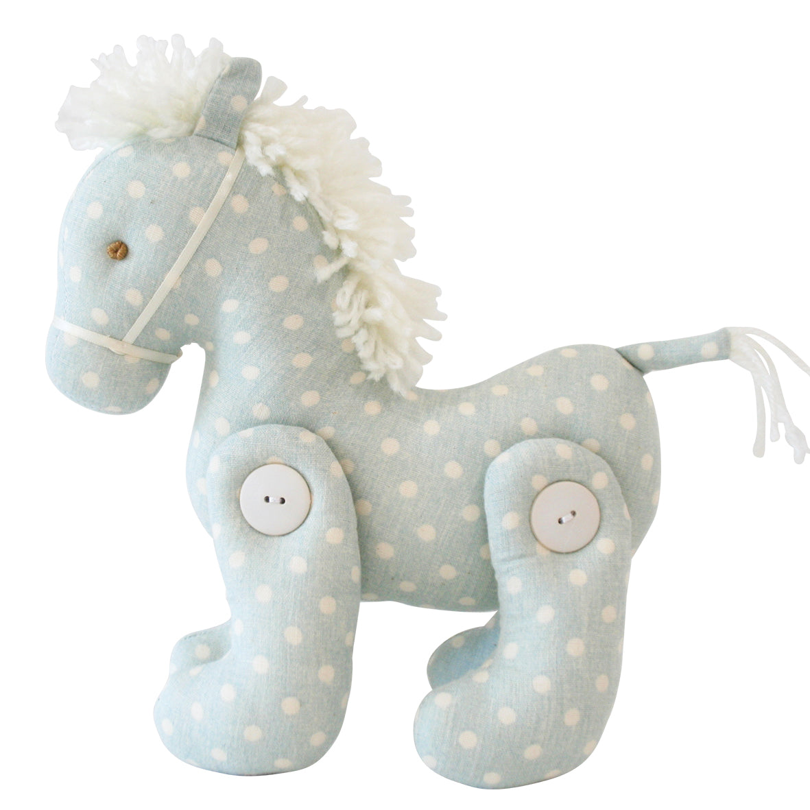 Jointed Pony - Poka Dot Blue