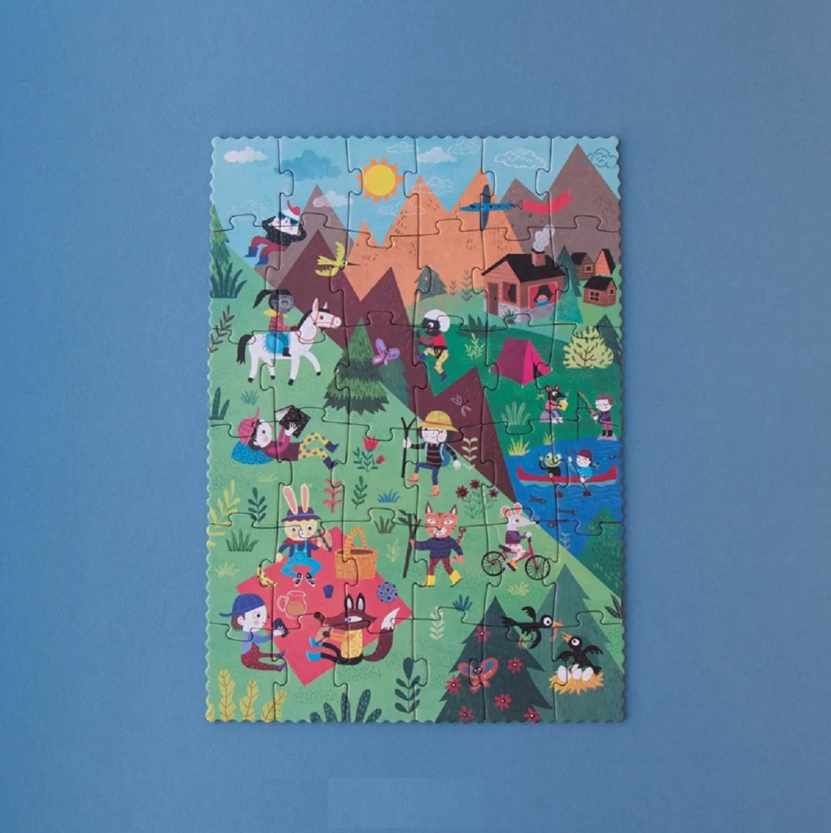 Let's Go To the Mountains Puzzle