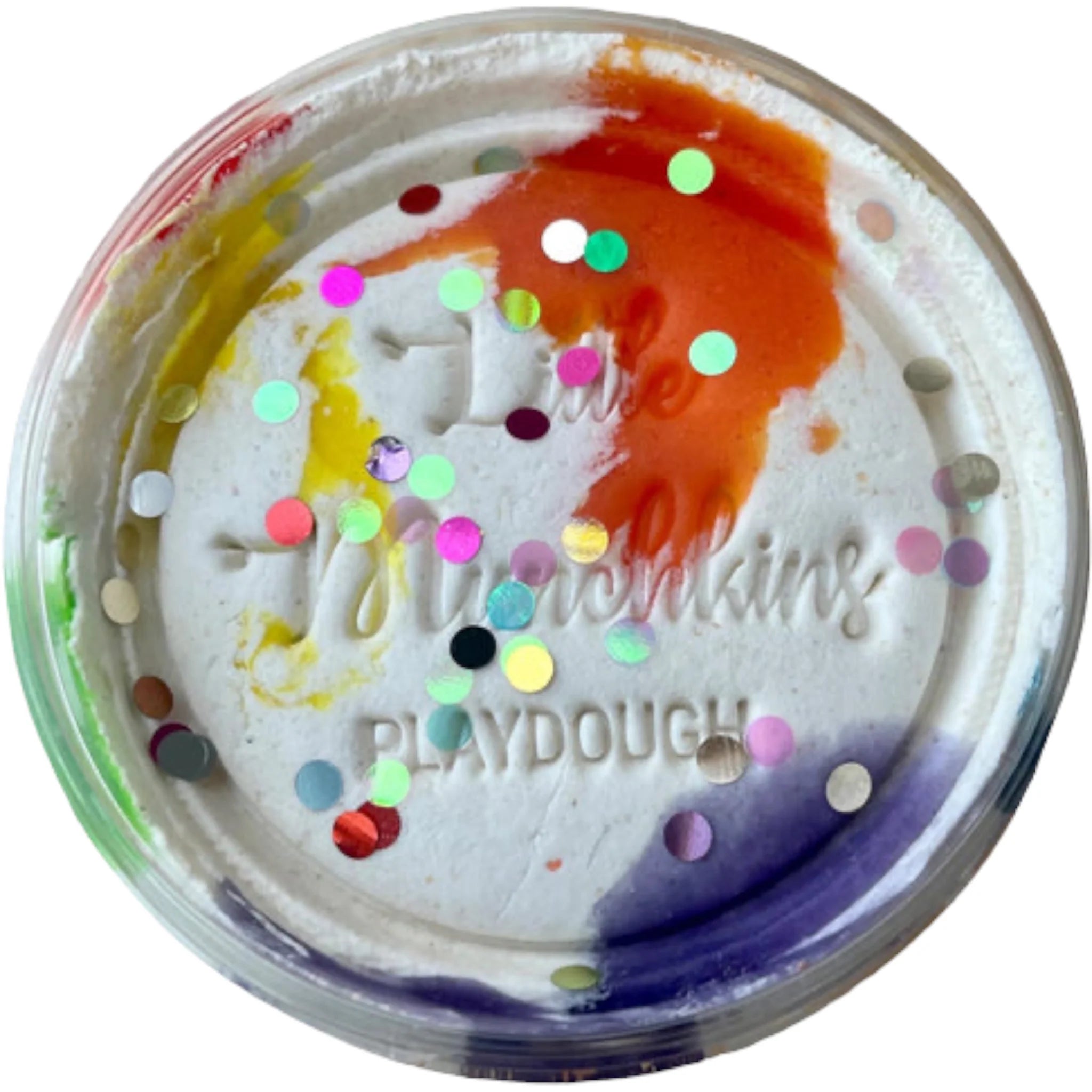 Paint Splat Playdough