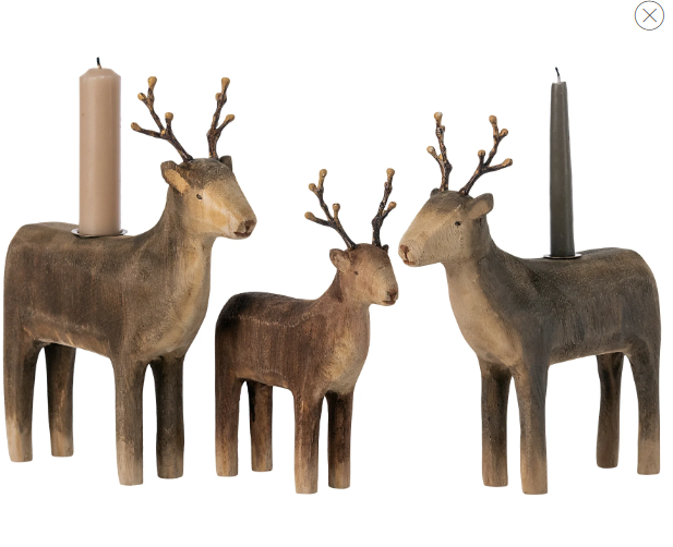 Reindeer Candle Holder, Large