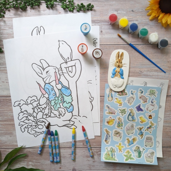 World of Beatrix Potter Art Activity Set