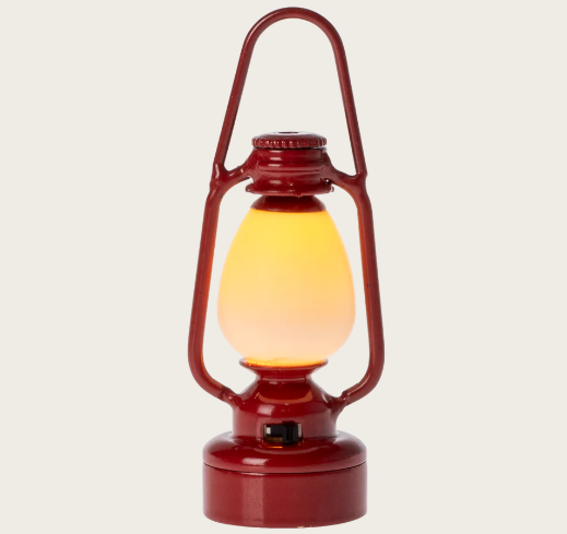 vintage lantern - Red