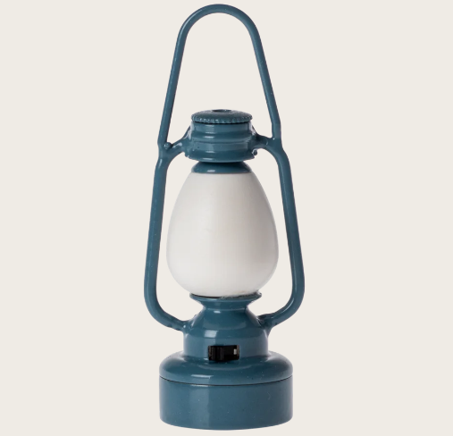 vintage lantern - Blue