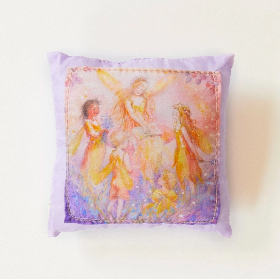 Silk Toothfairy Pillow in Purple