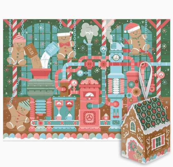 Ornament Puzzle-Gingerbread