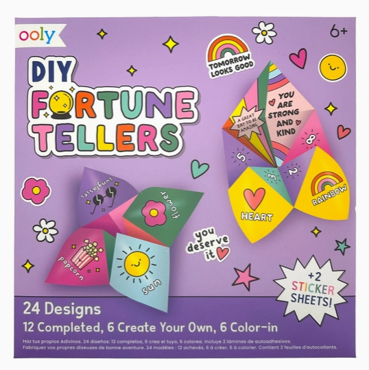 D.I.Y. Fortune Tellers Activity Kit - Set of 24 Designs