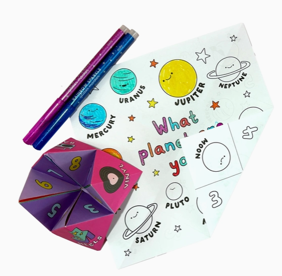 D.I.Y. Fortune Tellers Activity Kit - Set of 24 Designs