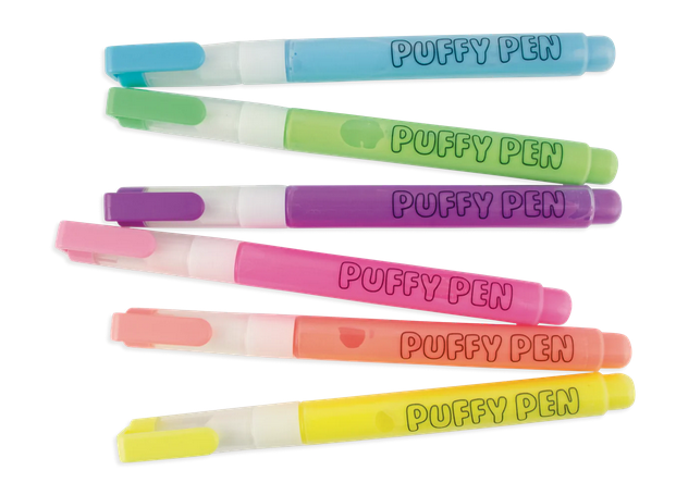 Magic Neon Puffy Pens