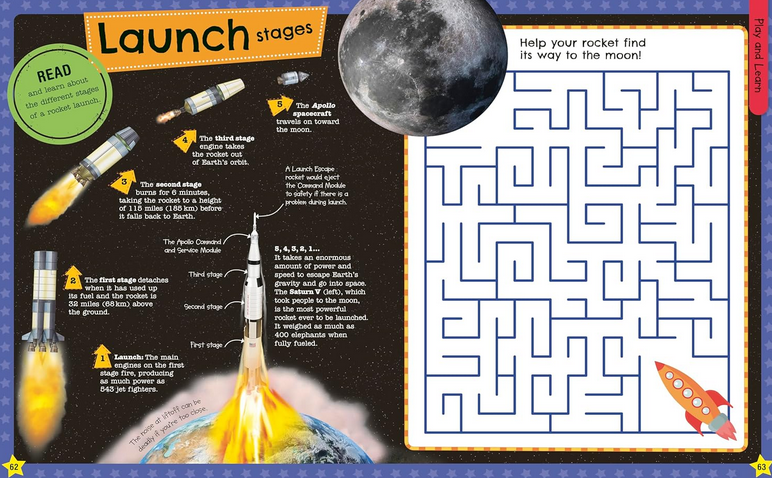 The Fact-Packed Activity Book: Space