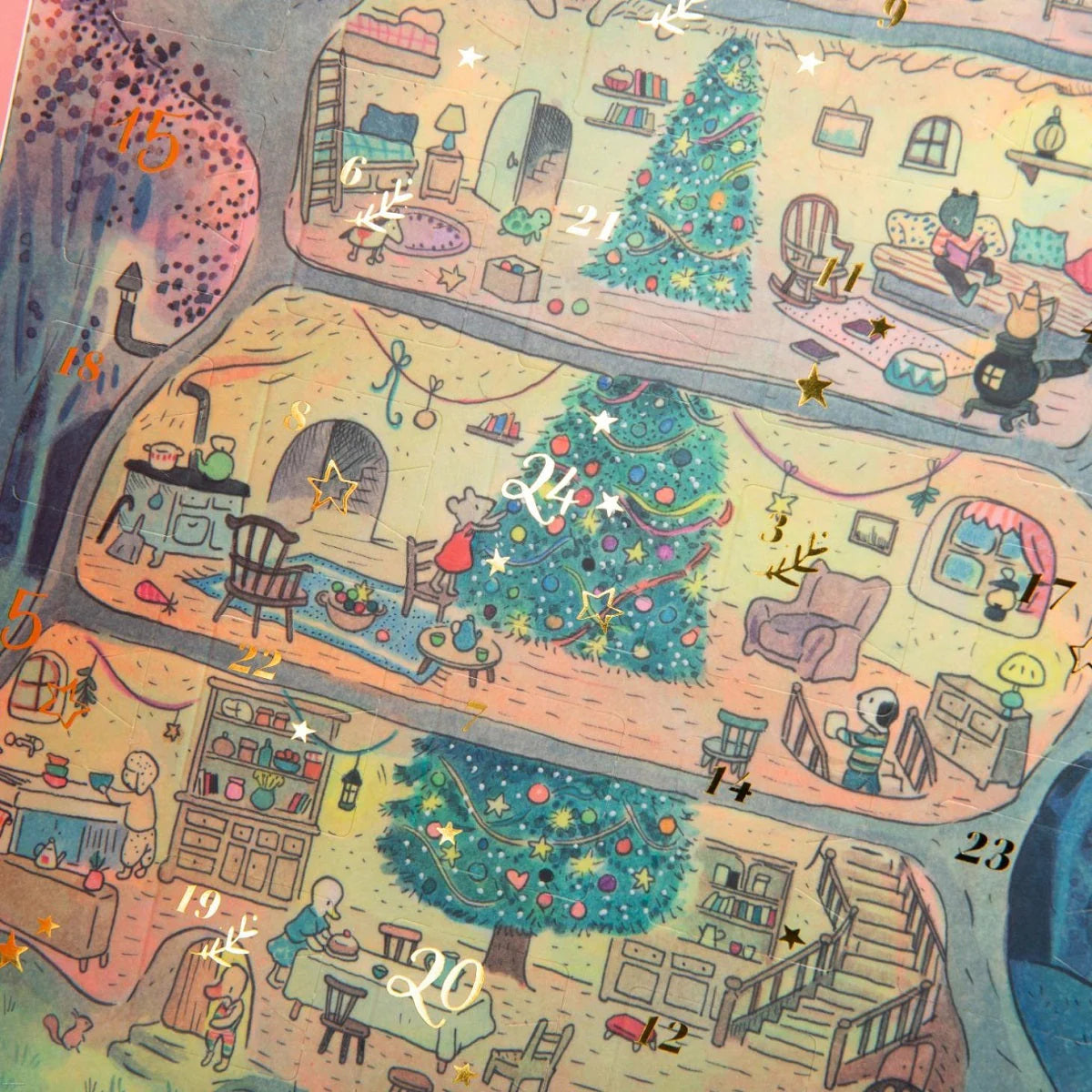 Grande Famille - Advent Calendar - Moulin Roty SPECIAL