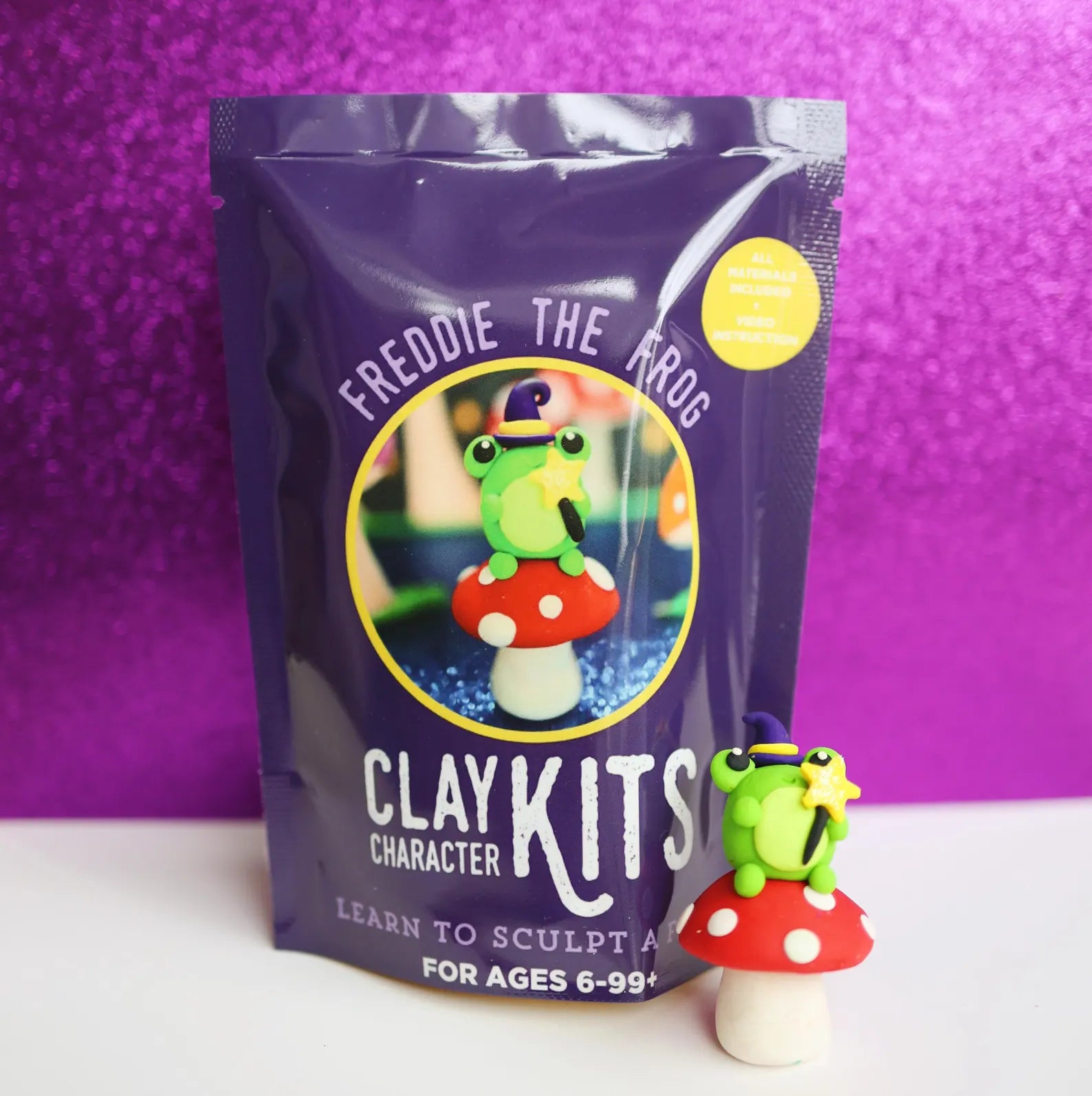 Freddie The Frog DIY Polymer Clay Kit