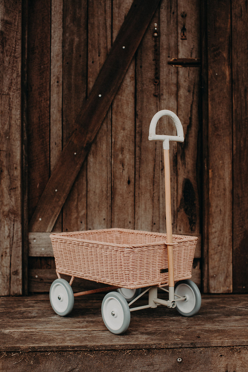RATTAN WONDER WAGON-Rose