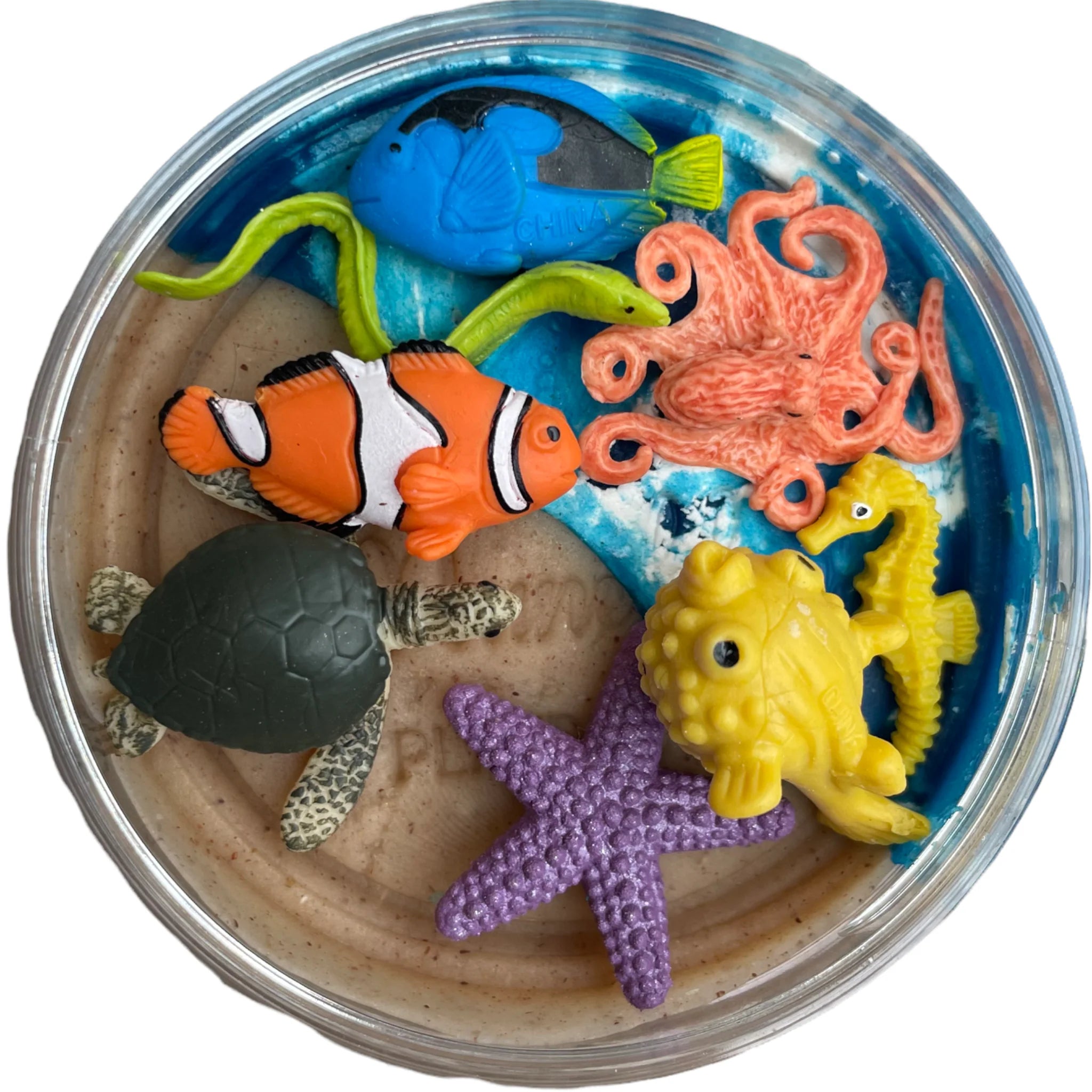 Seaside Surprise Playdough