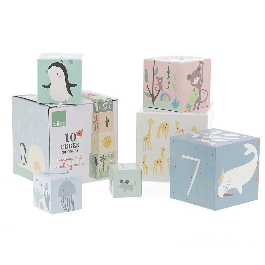 Animal Nesting Cubes