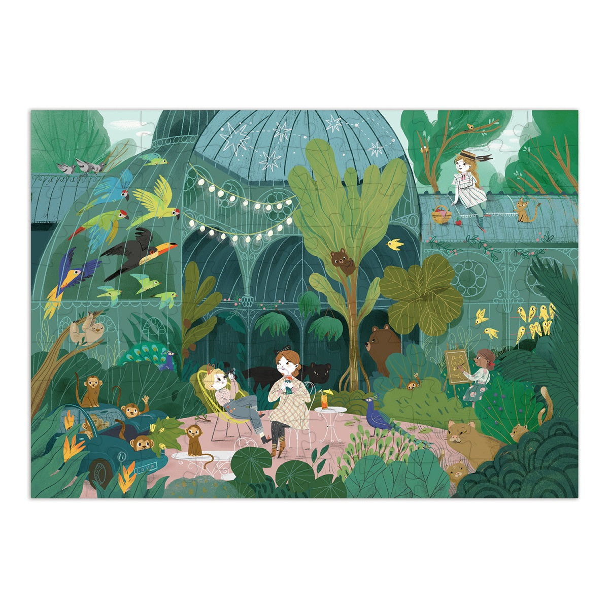 Parisiennes - In The Garden Of Plants Puzzle
