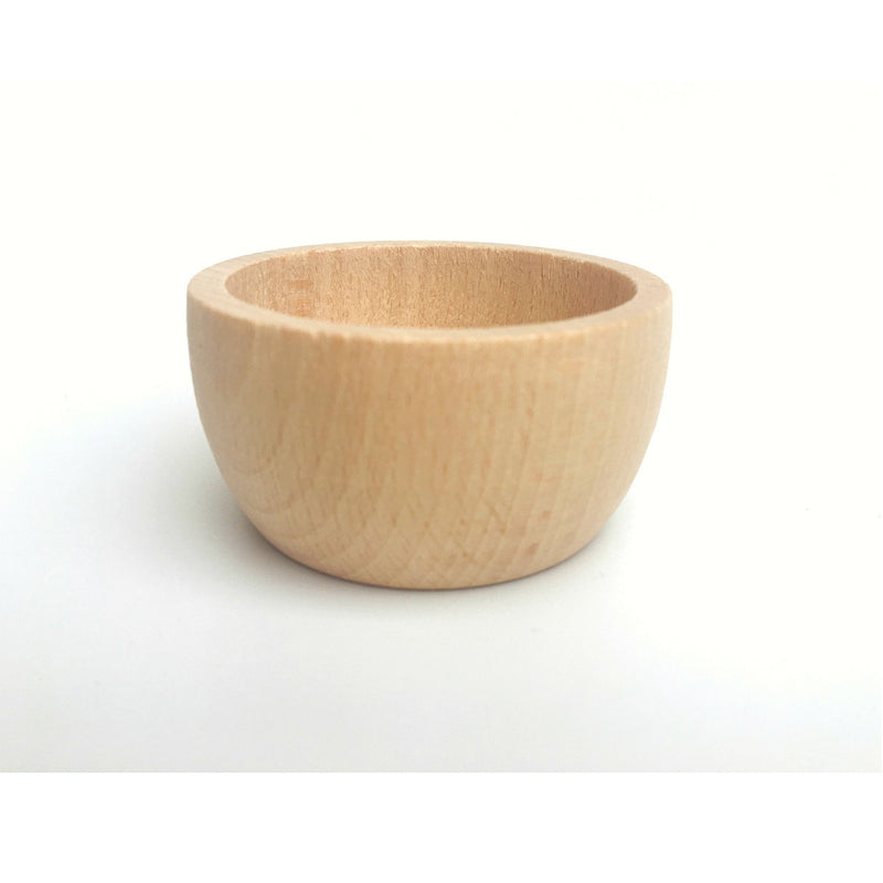 Wood Natural Bowls 6 pcs