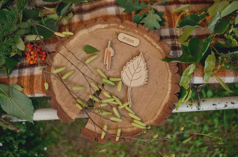 Leaf Wooden Puzzle 2 - (21 elements)