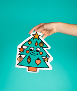 Sticker Shape Notebooks - Christmas Tree