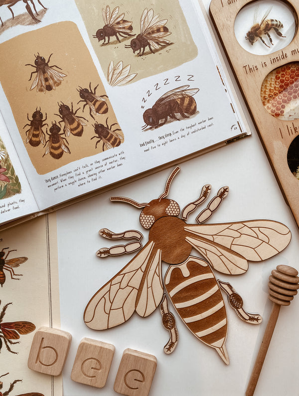 Busy Bee Wooden Puzzle
