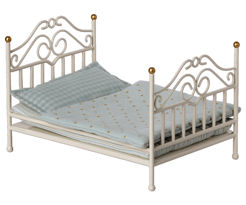 Vintage bed, Micro - Off white