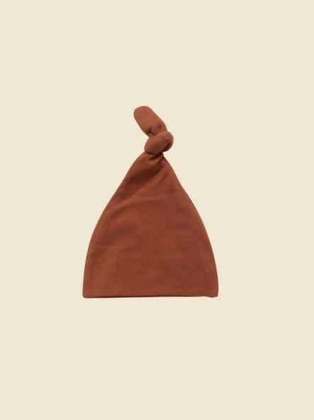 Knotted Hat - Terracotta