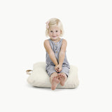 Gathre Floor Cushion MINI SQUARE 18x18" in Blanc